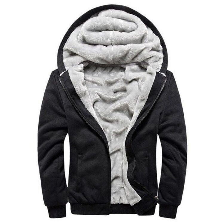 Exporse™ Men's cardigan street hoodie with fleece lining