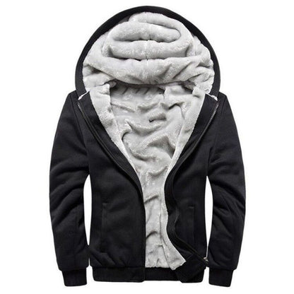 Exporse™ Men's cardigan street hoodie with fleece lining