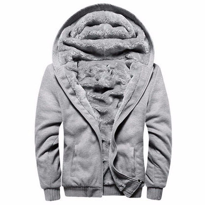 Exporse™ Men's cardigan street hoodie with fleece lining