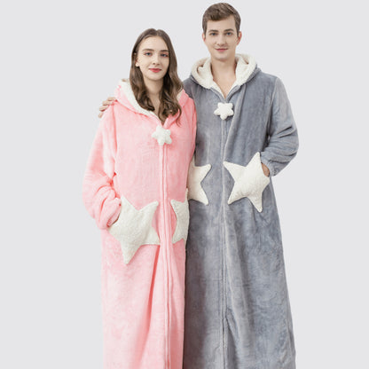 Exporse™ womens nightgown hoodie