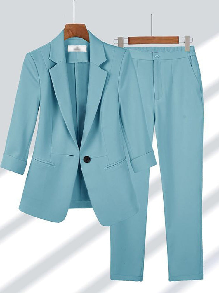 Exporse™ Women's Slim-Fit Professional Suit Set