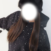 Exporse™ Gothic Rhinestone Hooded Sweatshirt