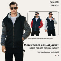 Exporse™ Men's cardigan street hoodie with fleece lining
