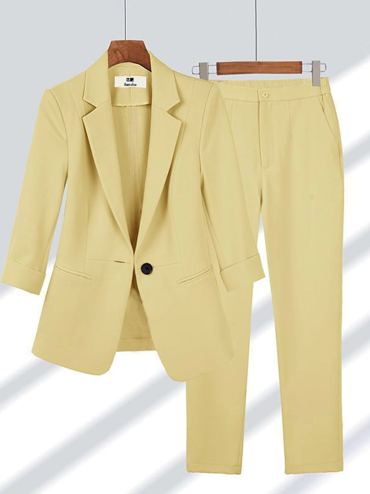 Exporse™ Women's Slim-Fit Professional Suit Set