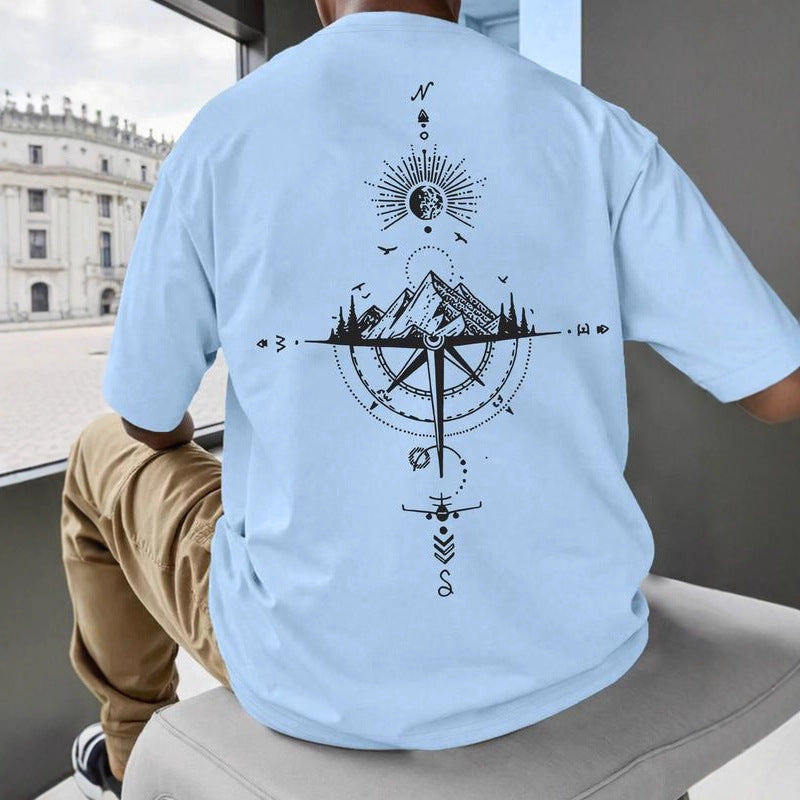 Exporse™ Printed casual letter jersey