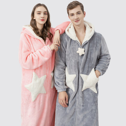 Exporse™ womens nightgown hoodie