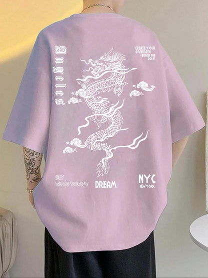 Exporse™ Printed casual letter jersey