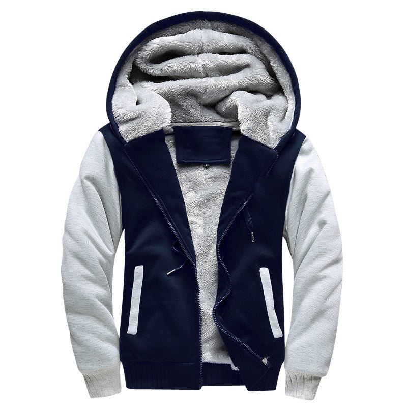 Exporse™ Men's cardigan street hoodie with fleece lining