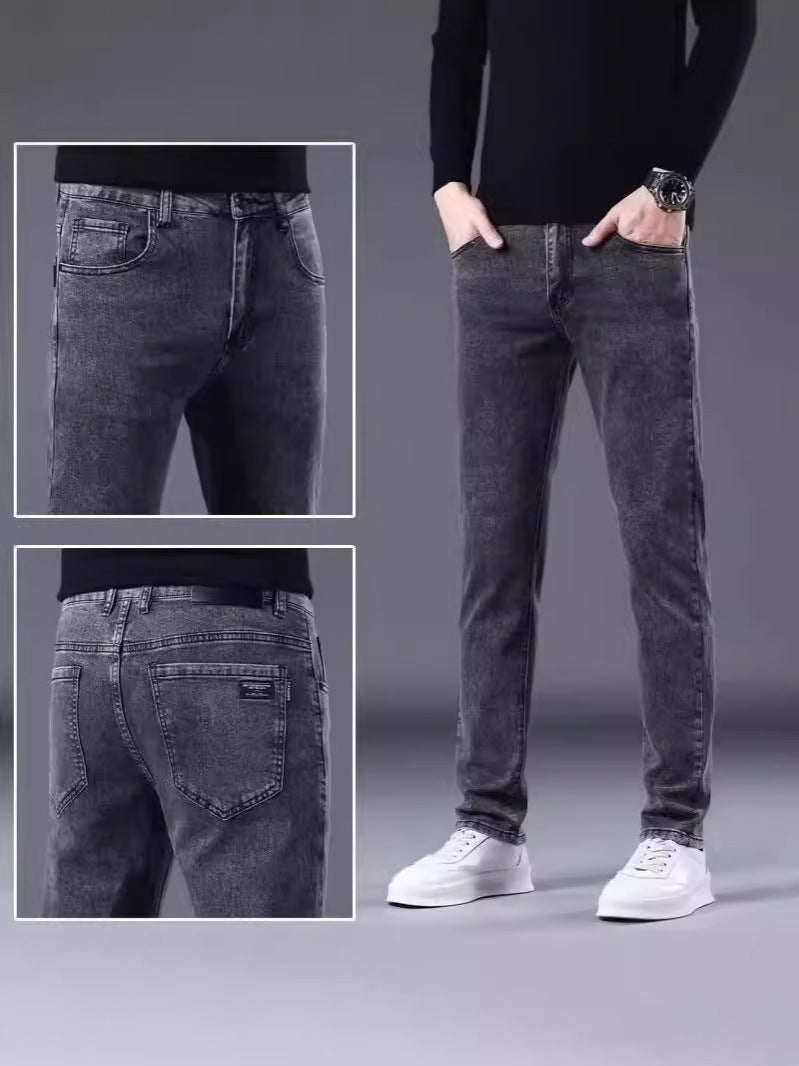 Exporse™ Men's jeans with fleece lining