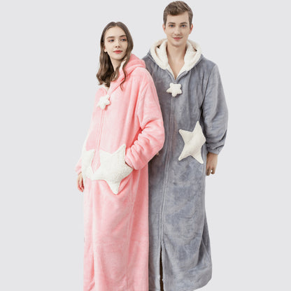 Exporse™ womens nightgown hoodie